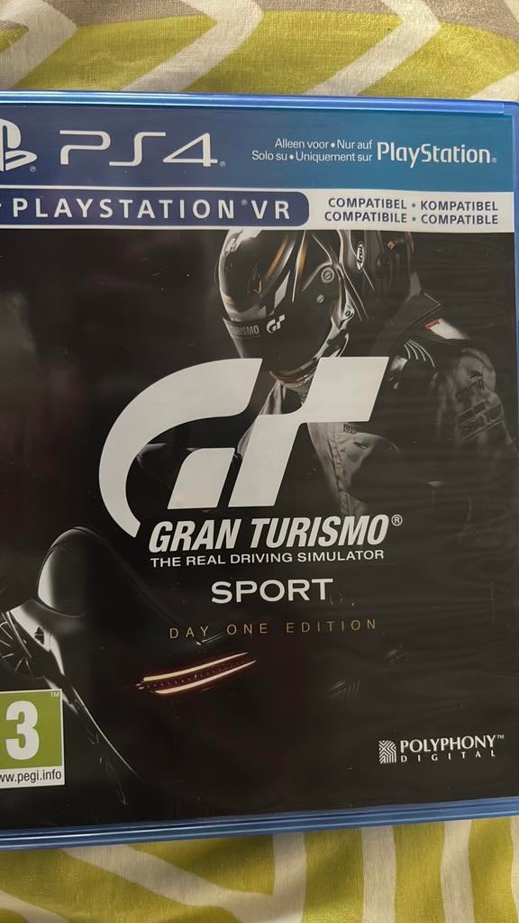 Playstation 4 game Gran Turismo Sport day one edition, Games en Spelcomputers, Ophalen of Verzenden, Zo goed als nieuw, Sport