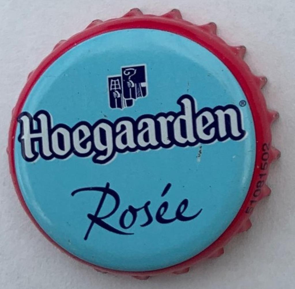 Capsule de bière Brasserie Hoegaarden rosé (248), Enlèvement ou Envoi, Utilisé