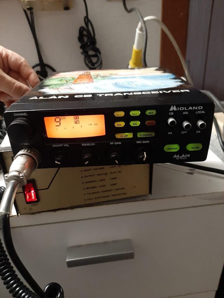 a vendre cb midland alan 48 plus, Télécoms, Enlèvement ou Envoi, Utilisé