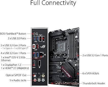 ROG STRIX B550 F gaming | LIVRAISON GRATUITE, Neuf, -, ASUS, AMD