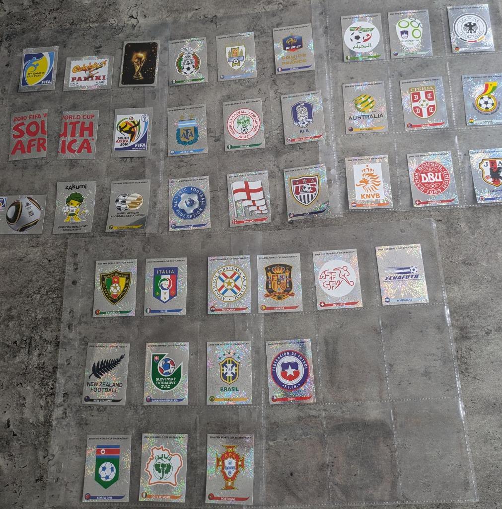 COUPE DU MONDE PANINI AFRIQUE DU SUD 2010 football 40X, Envoi, Neuf