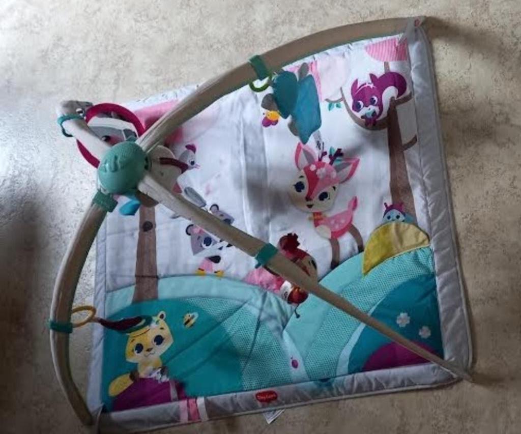 Tiny love speelkleed Princess Gymini + speelboog, Kinderen en Baby's, Ophalen of Verzenden, Zo goed als nieuw, Speelkleed, Met licht