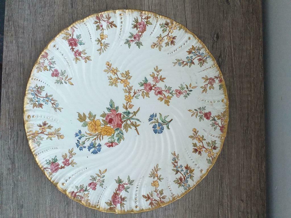 assiette ancienne "Sareguemines" Louis XV, Antiquités & Art, Enlèvement ou Envoi
