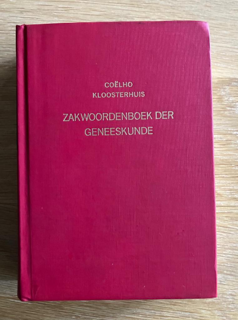 Zakwoordenboek der geneeskunde, Boeken, Ophalen of Verzenden, Gelezen, Hoger Onderwijs