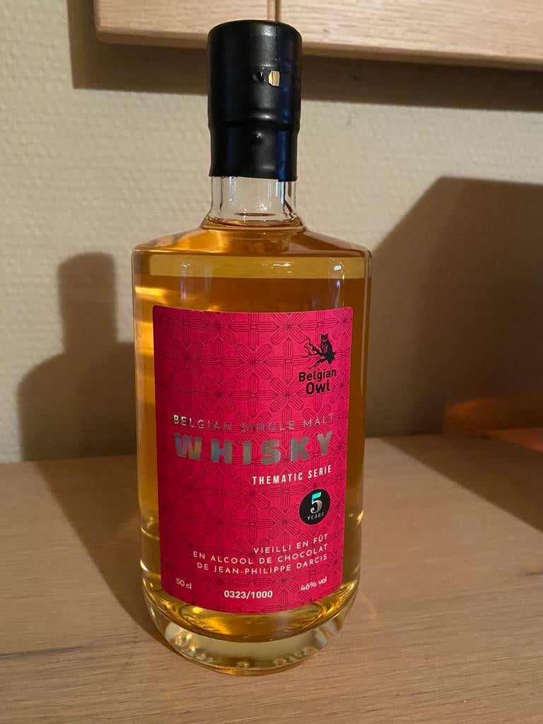 Belgian owl whisky 5 jaar thematic serie, Enlèvement ou Envoi, Comme neuf