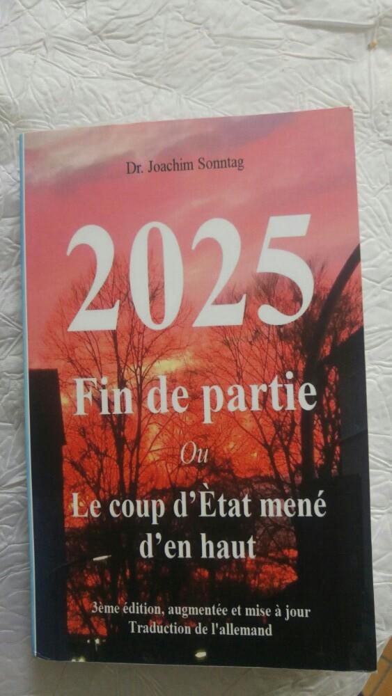 Livre dr.joachim sonntag 2025 fin de partie 2020, Boeken, Luisterboeken, Ophalen of Verzenden, Volwassene