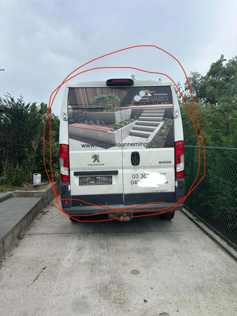 Achterdeuren citroen peugeot fiat, Immo