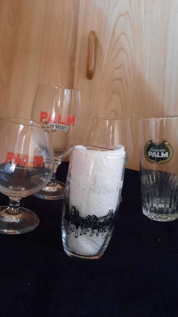 verschillende glazen PALM, Collections, Verres & Petits Verres, Enlèvement ou Envoi