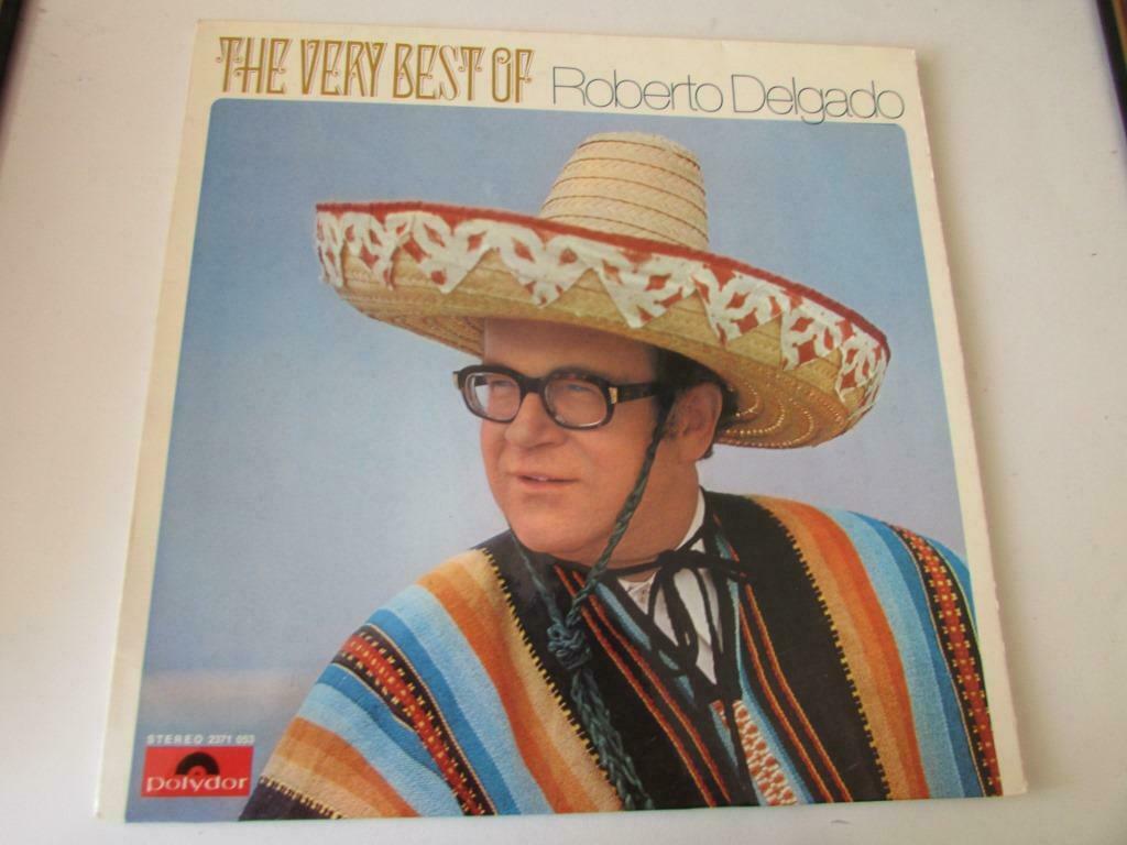 LP; Roberto Delgado, the very best of, Verzenden, 12 inch