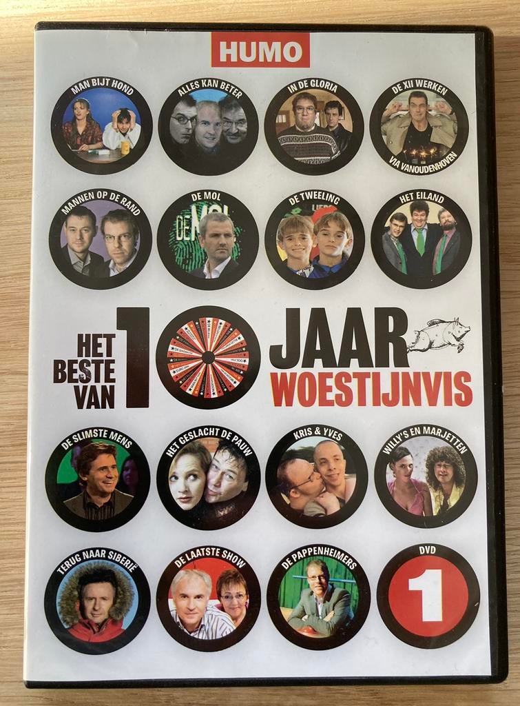 Het beste van 10 jaar Woestijnvis (Dvd), Cd's en Dvd's, Vanaf 16 jaar, Ophalen of Verzenden, Zo goed als nieuw, Overige genres