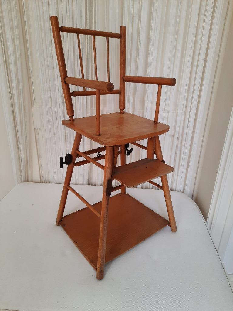 Antiek poppenstoeltje / hoog model, Ophalen