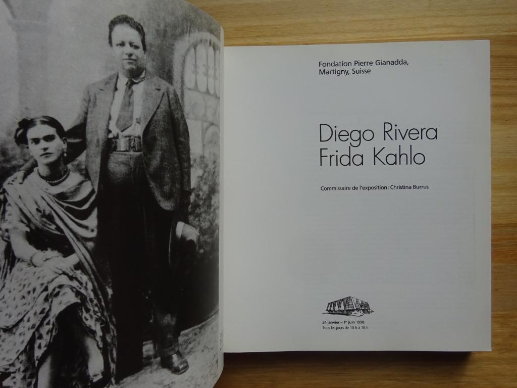 Diego Rivera / Frida Kahlo 1998 Fondation Pierre Gianadda, Ophalen of Verzenden, Zo goed als nieuw, Schilder- en Tekenkunst