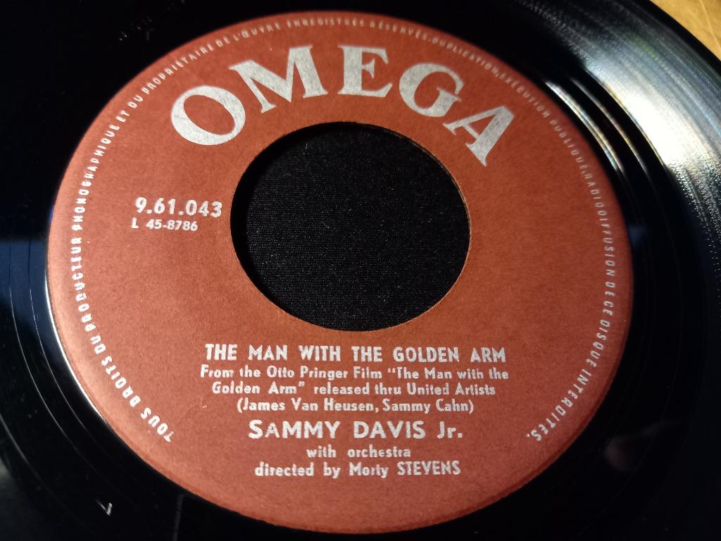 Sammy Davis Jr. – The Man With The Golden Arm '7 Als nieuw, 7 inch, Single, Ophalen of Verzenden, Zo goed als nieuw
