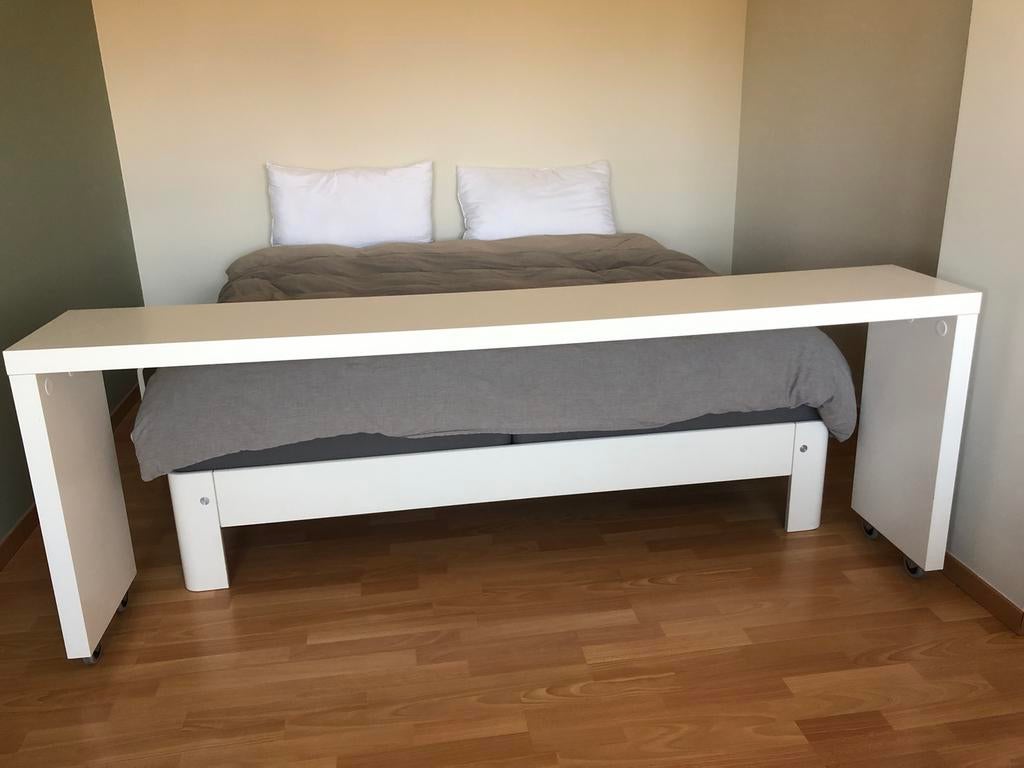 Roltafel voor over bed, Ophalen, Zo goed als nieuw