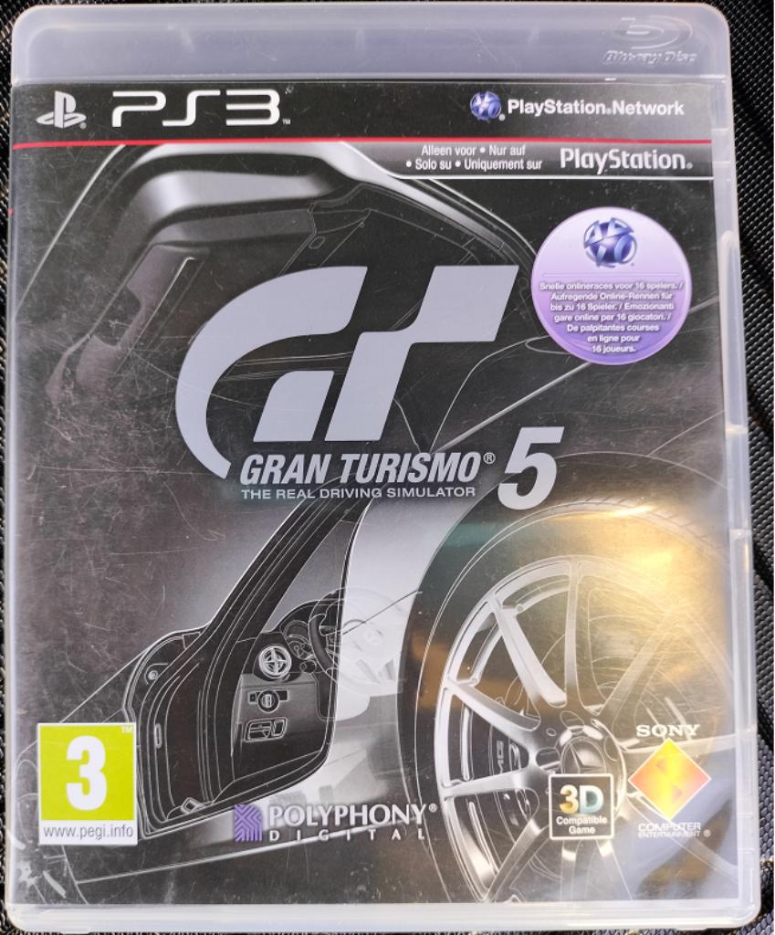 PS3 - Gran Turismo 5, Consoles de jeu & Jeux vidéo, Enlèvement, Comme neuf