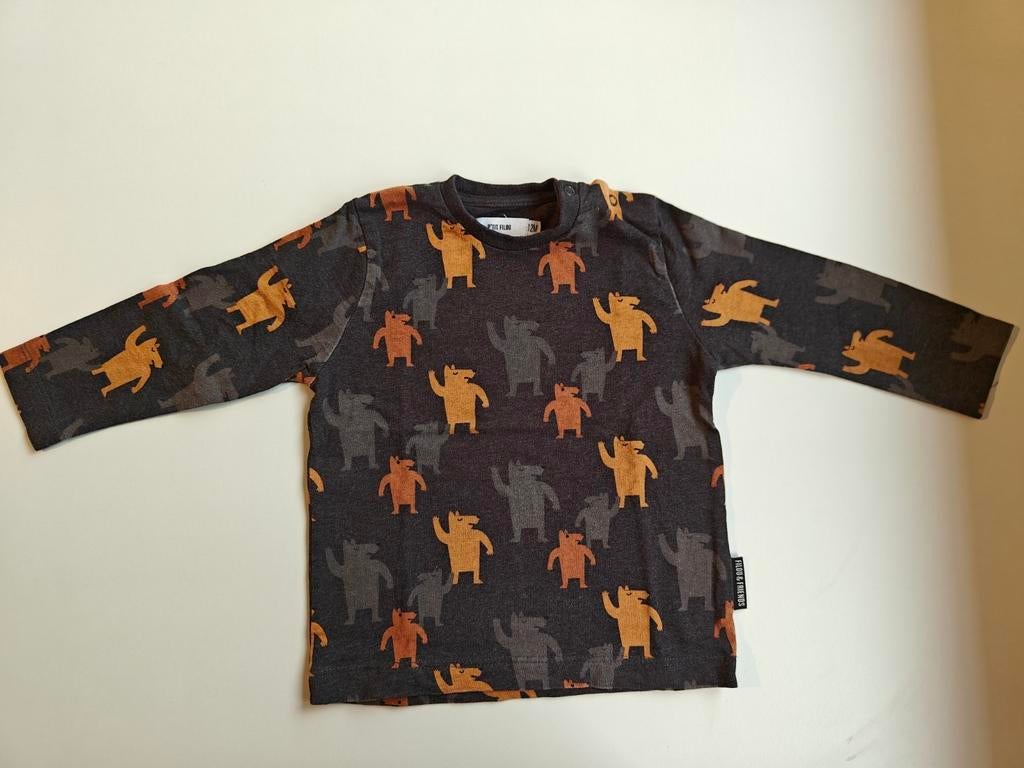 T-shirt à manches longues P'tit Filou taille 80, Enfants & Bébés, Garçon, Enlèvement ou Envoi, Comme neuf, Chemisette ou Manches longues