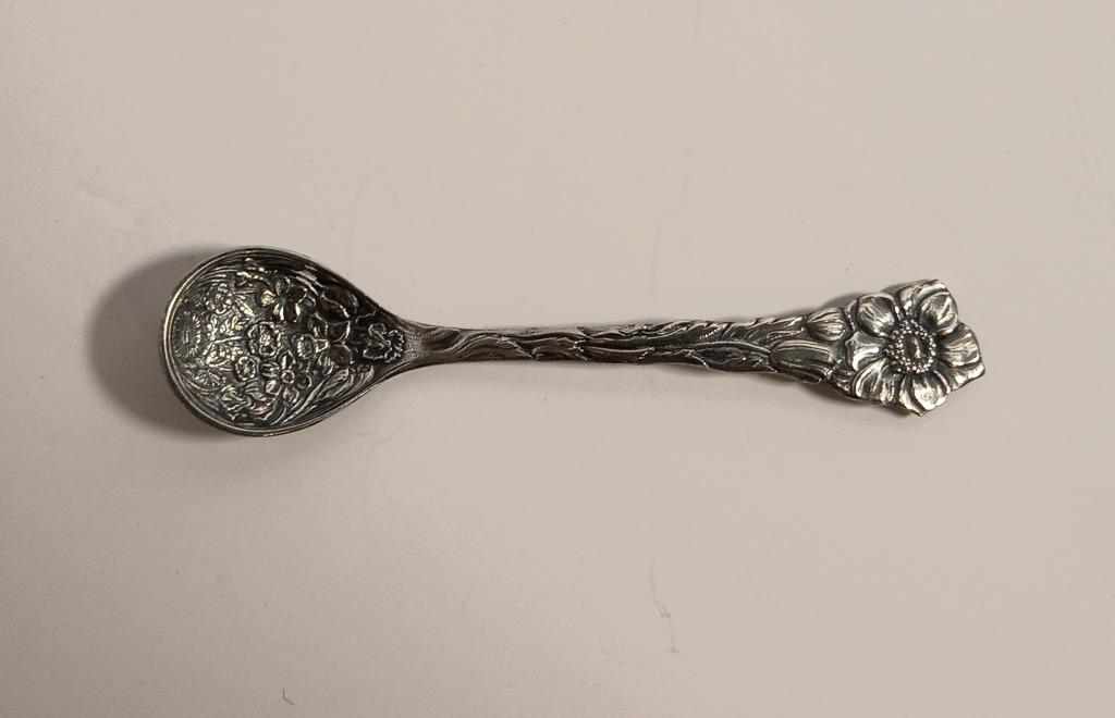 Cuillère en argent décorative (12gr), Antiquités & Art, Enlèvement ou Envoi