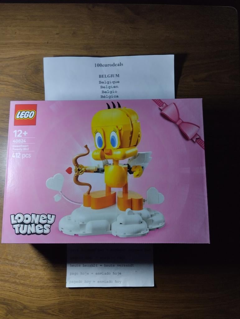 Lego 40824 Looney Tunes -Lieve Tweety, Verzenden, Nieuw, Complete set, Lego