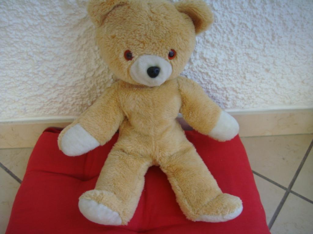 Peluche Ours. "Ancien". Hauteur 43cm., Enfants & Bébés, Jouets | Peluches, Utilisé, Ours, Enlèvement ou Envoi