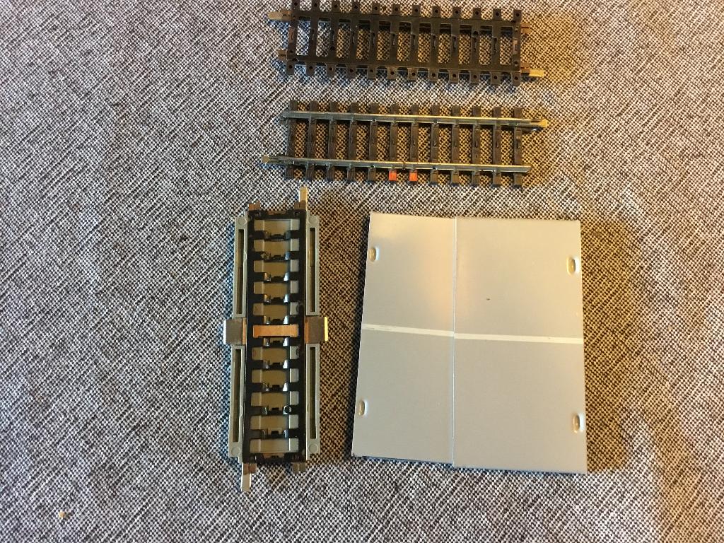 Märklin 7593/7293 H0 Uitbreiding voor overweg 7592/7292, Enlèvement ou Envoi, Courant alternatif, Rails, Comme neuf