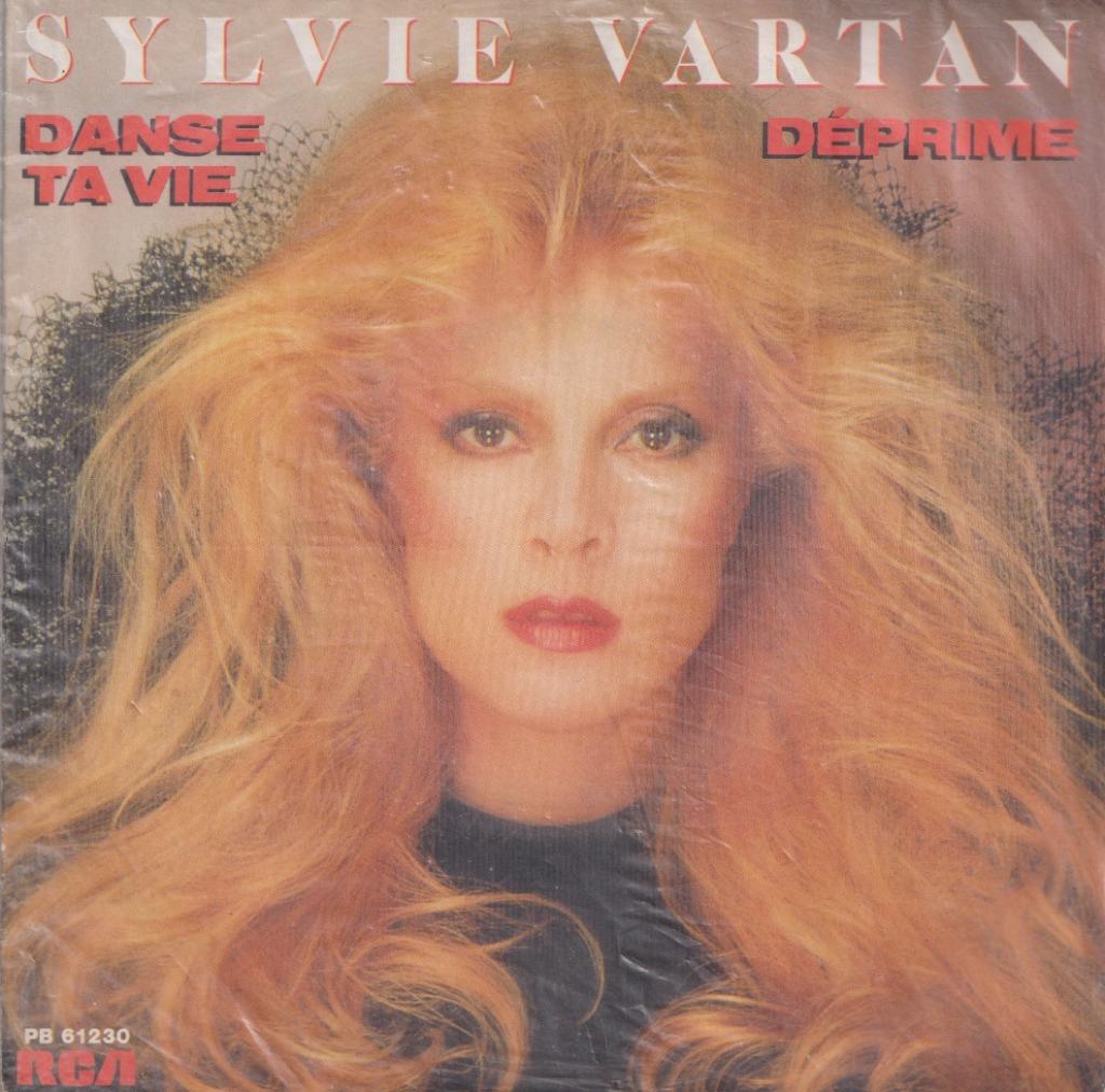 Sylvie Vartan – Dans ta vie / Déprime - Single, Enlèvement, Utilisé, Pop