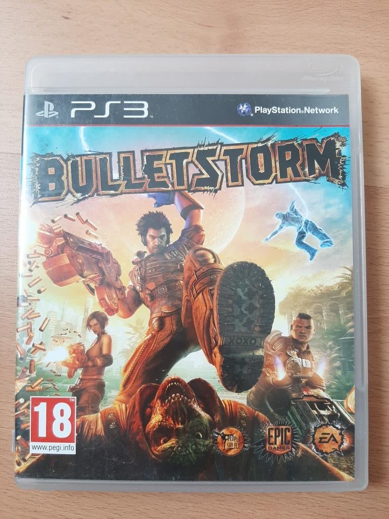 PS3 Bulletstorm (compleet), Ophalen of Verzenden, Zo goed als nieuw