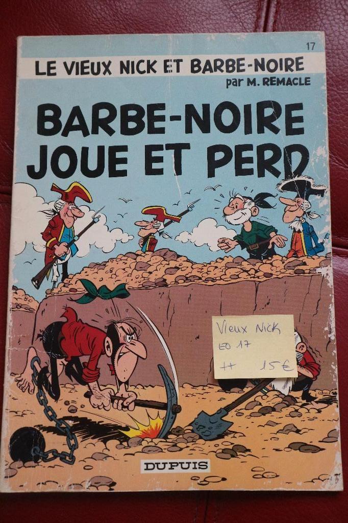 bd BARBE NOIRE JOUE ET PERD 17 eo, Une BD, Enlèvement ou Envoi