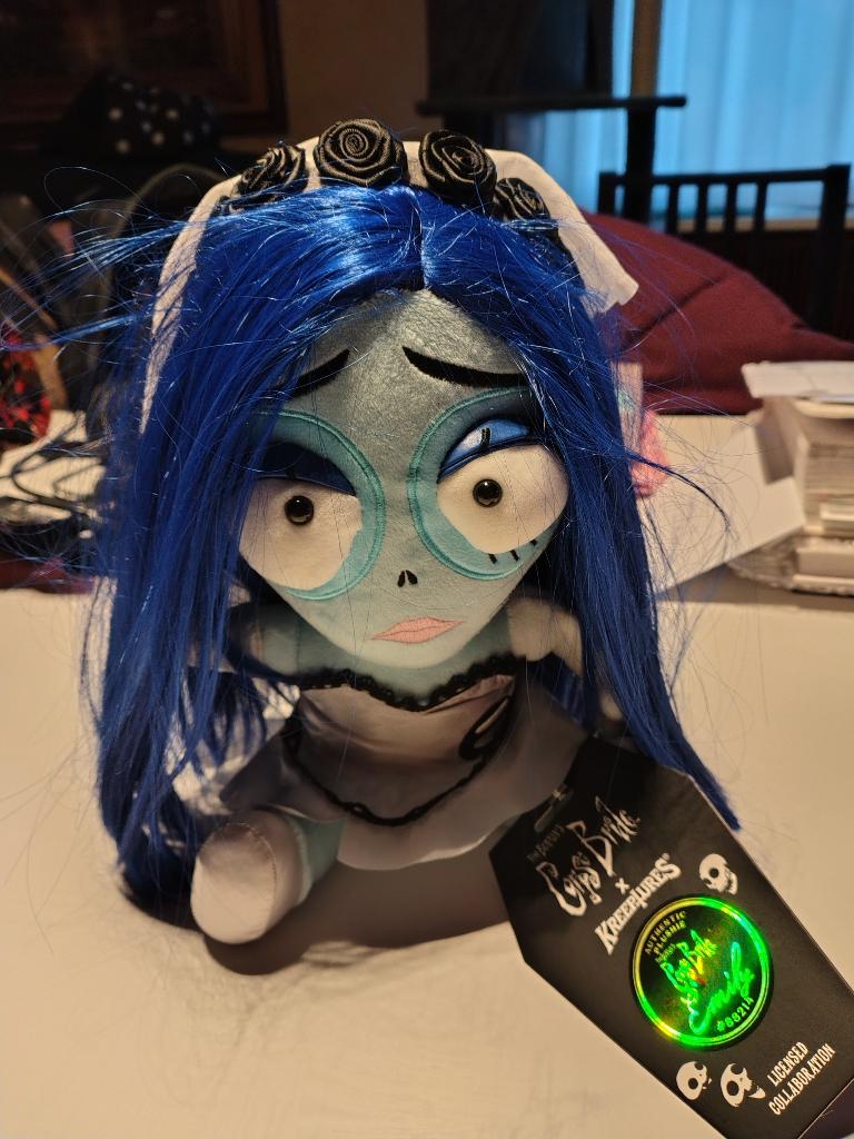 knuffel Kreeptures Emily van film Corpse bride nieuw, Ophalen of Verzenden, Nieuw, Pop