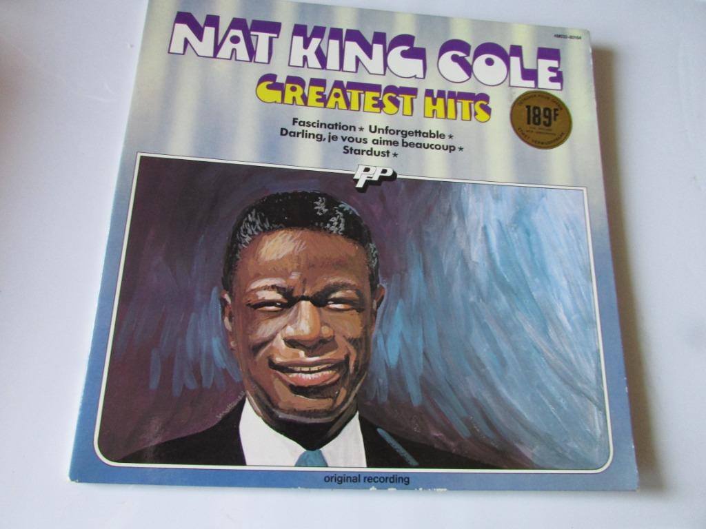 NAT KING COLE'S, GREATEST HITS, LP, Ophalen of Verzenden, Zo goed als nieuw, 12 inch, Jazz