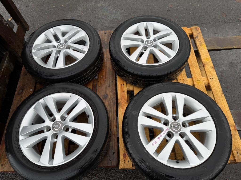 4 roues alu Opel Meriva B, Autos : Pièces & Accessoires, Enlèvement, Utilisé, Opel