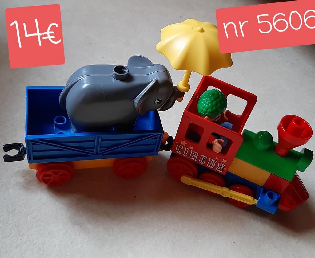 Lego duplo: mijn eerste treinset nr 5606, Enfants & Bébés, Jouets | Duplo & Lego, Enlèvement ou Envoi, Comme neuf, Duplo
