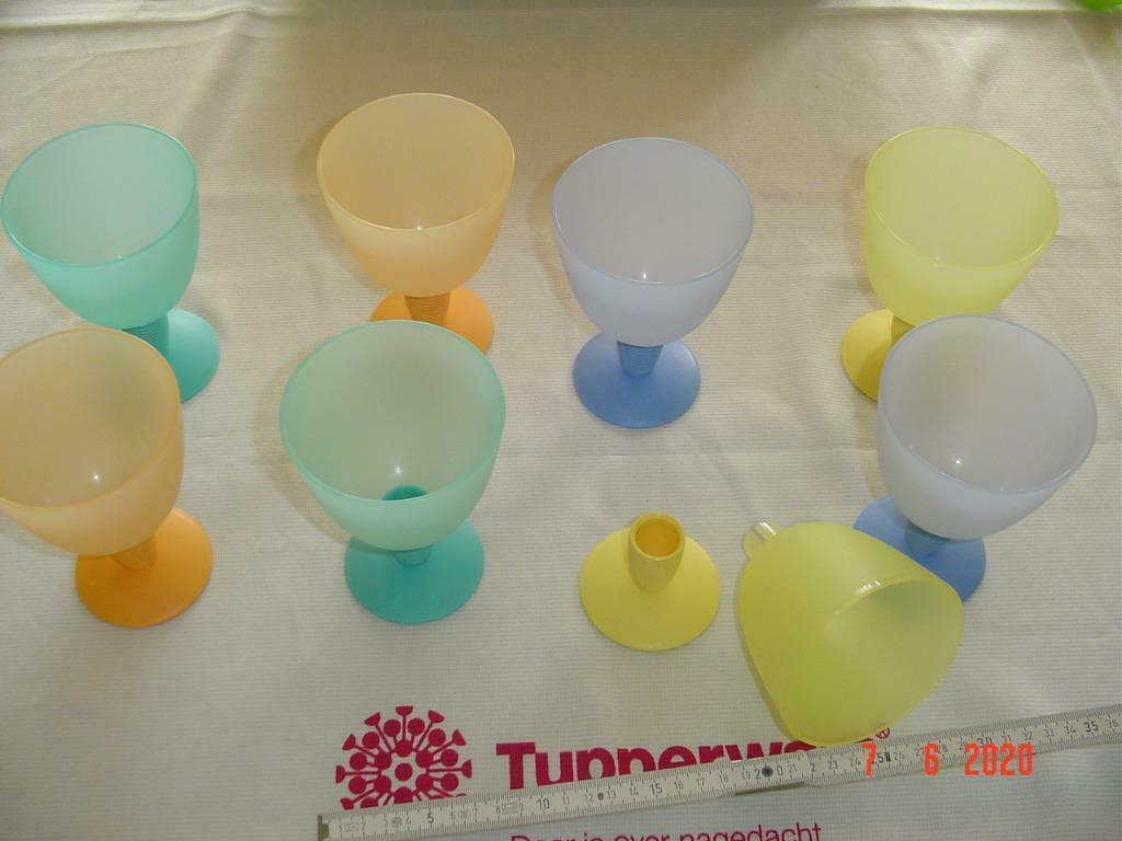 Tupperware apperitief roomijs fruit beker 330 ml  PER STUK, Ophalen of Verzenden, Zo goed als nieuw