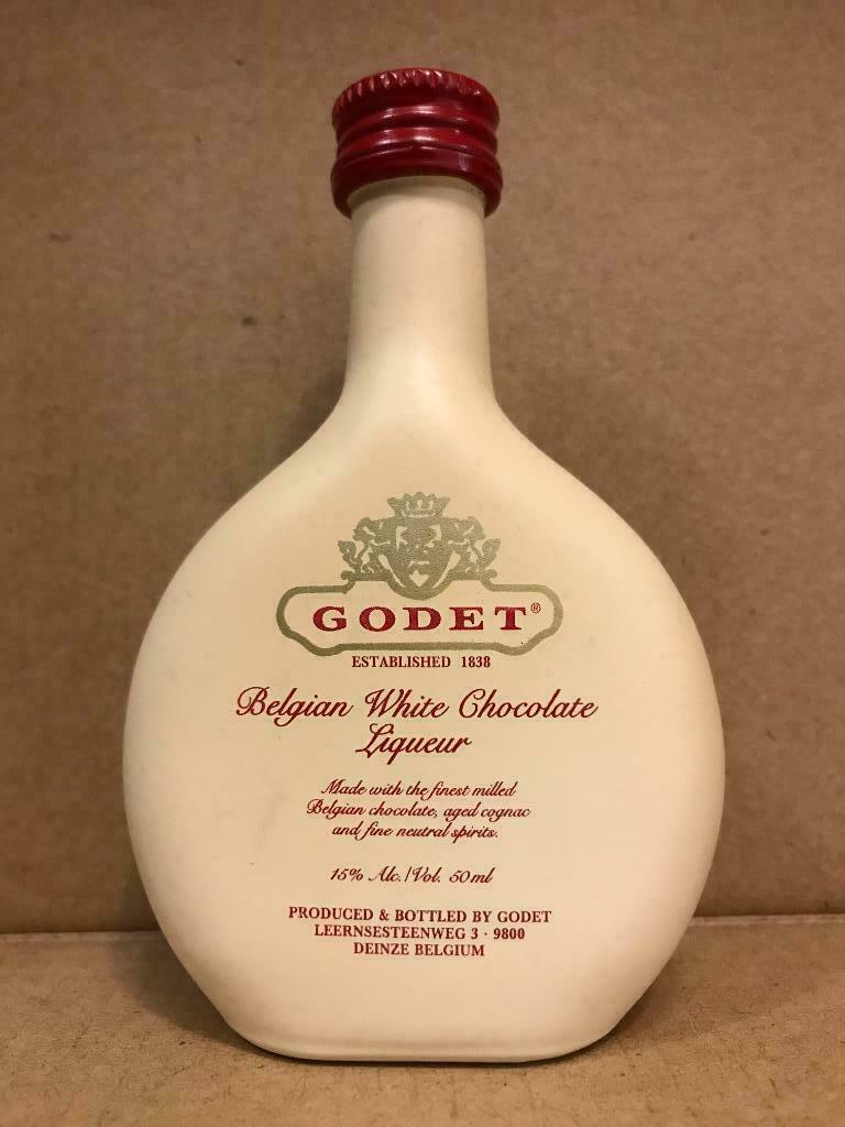 Godet - White Chocolate Liqueur - Mignonnette d'alcool - 5cl, Autres régions, Enlèvement ou Envoi, Pleine, Comme neuf