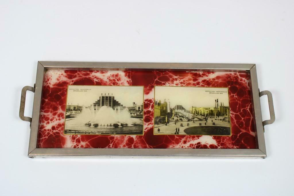 dienblad van de Wereldtentoonstelling van 1935 in Brussel, Enlèvement ou Envoi