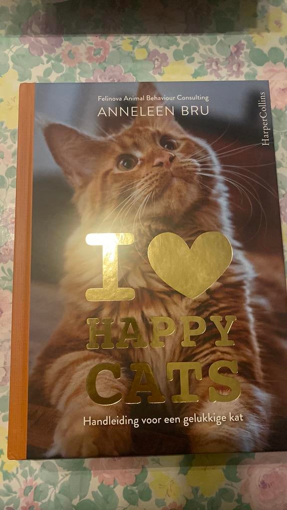 Anneleen Bru - I Love Happy Cats, Boeken, Dieren en Huisdieren, Ophalen, Anneleen Bru