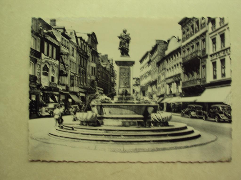 47848 - LIEGE - RUE VINAVE D'ILE ET STATUE DE LA VIERGE, Envoi