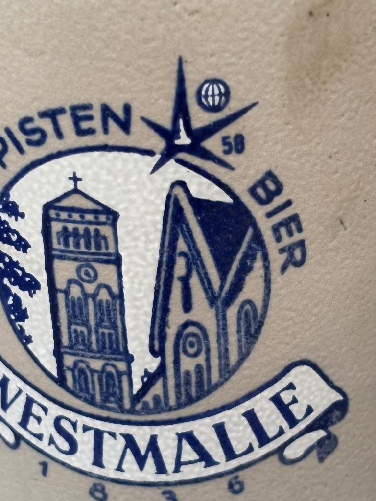 Bierpotten westmalle, Ophalen of Verzenden, Zo goed als nieuw, Pul(len), Overige merken