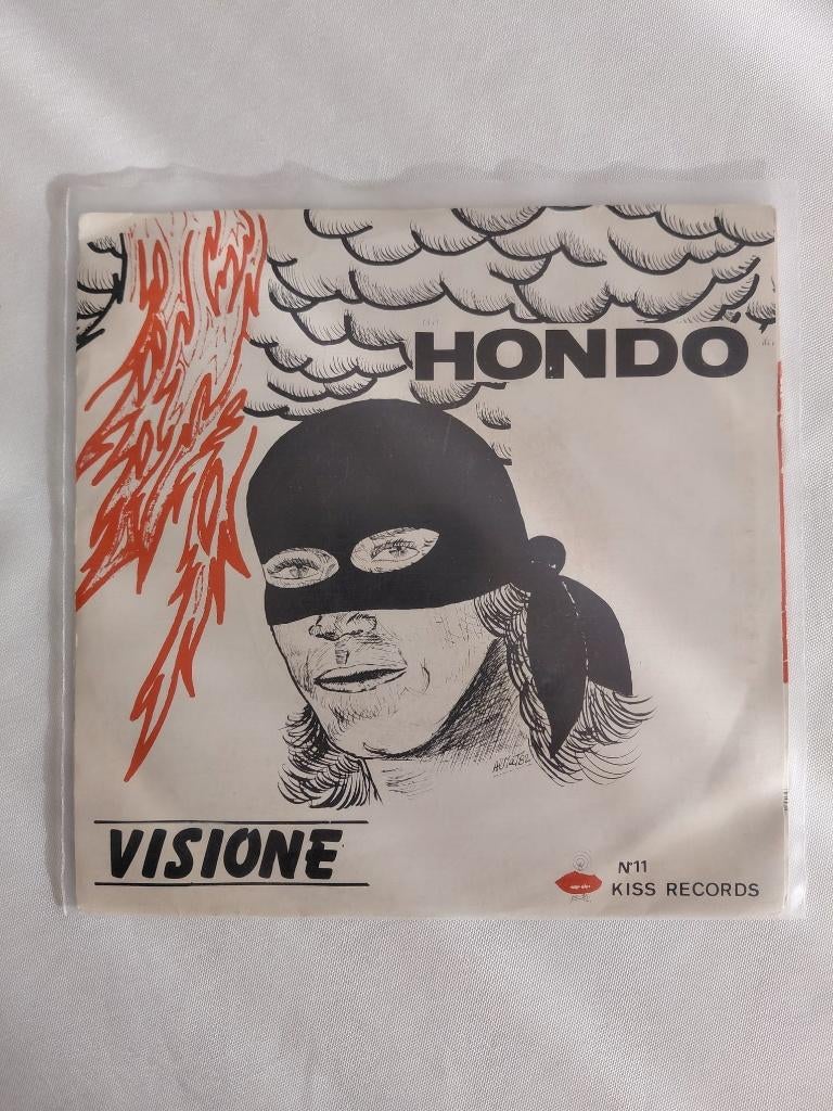 Singels 3€ het stuk / Hondo-Visione, Enlèvement ou Envoi, Comme neuf, Single