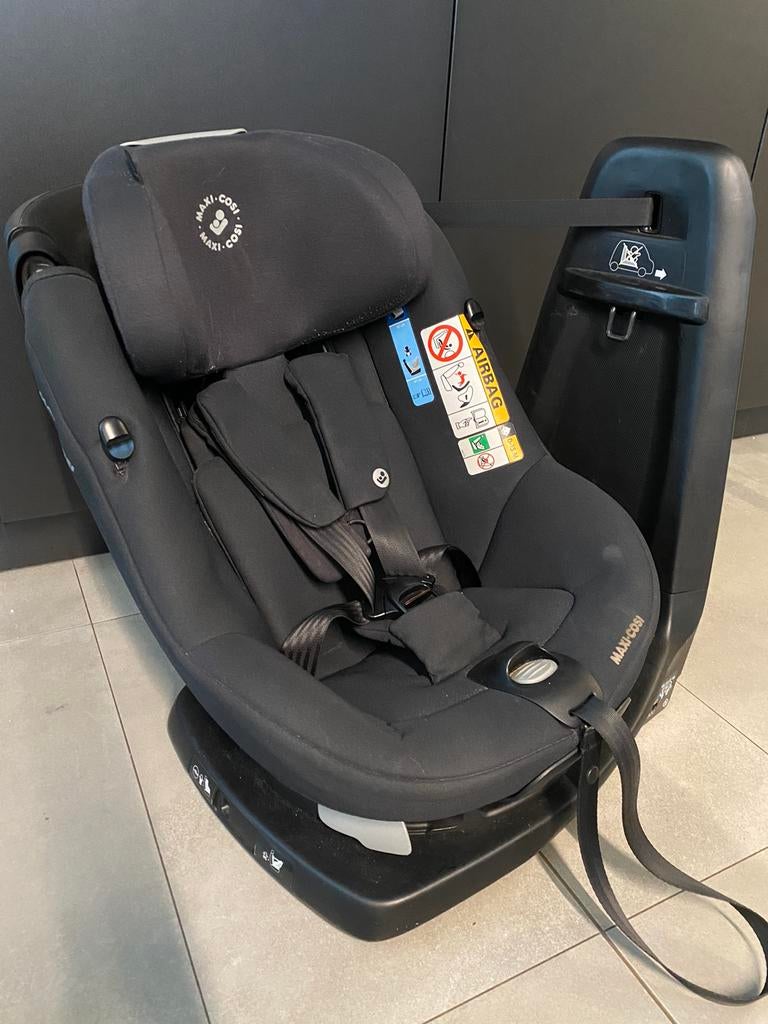 Maxi Cosi AxissFix zwart, Ophalen, Verstelbare rugleuning, 0 t/m 18 kg, Zo goed als nieuw
