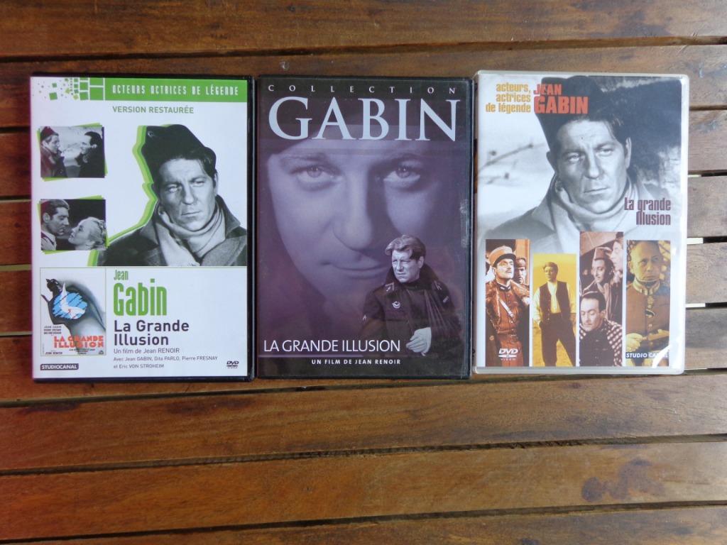 )))  La Grande illusion  // Jean Gabin   (((, Tous les âges, Enlèvement ou Envoi, Comme neuf