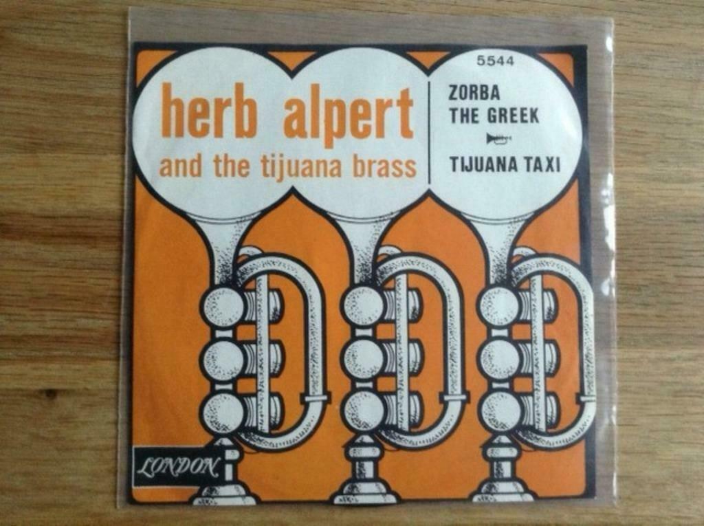 single herb alpert, Ophalen of Verzenden, 7 inch, Overige genres, Single
