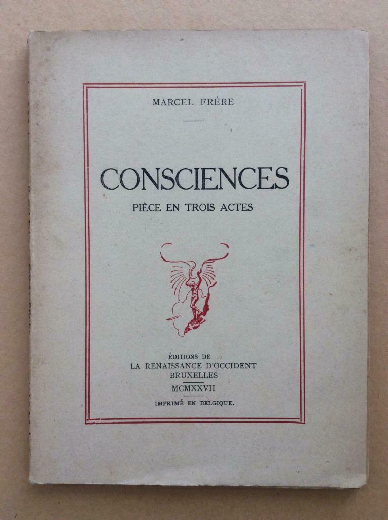 Marcel Frère - Consciences (1927), Ophalen of Verzenden