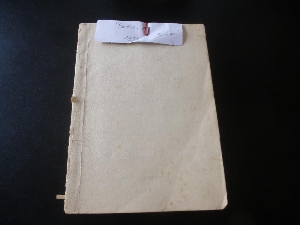 PEEGIE Roeselare, Ophalen of Verzenden, Willem De Hazelt, 20e eeuw of later, Gelezen