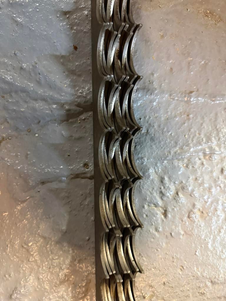 Clôture en acier, protection contre les escalades, Jardin & Terrasse, Clôtures de jardin, Enlèvement, Comme neuf, Autres matériaux
