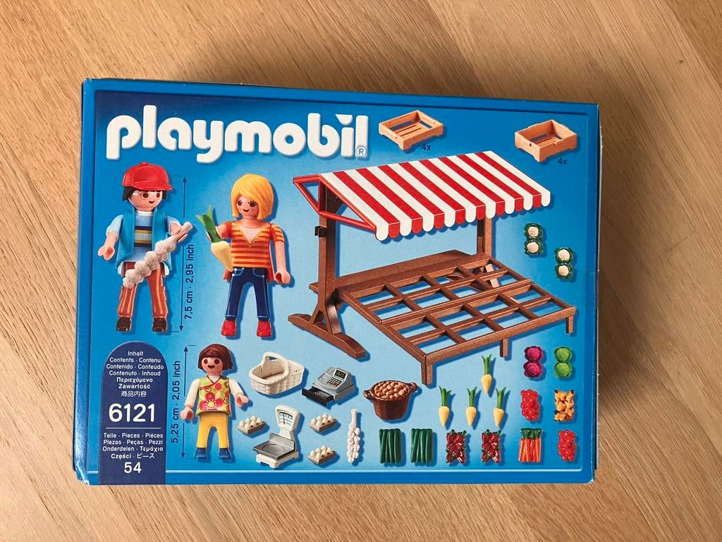 Playmobil 6121 Marktkraam, Hobby en Vrije tijd, Ophalen, Zo goed als nieuw