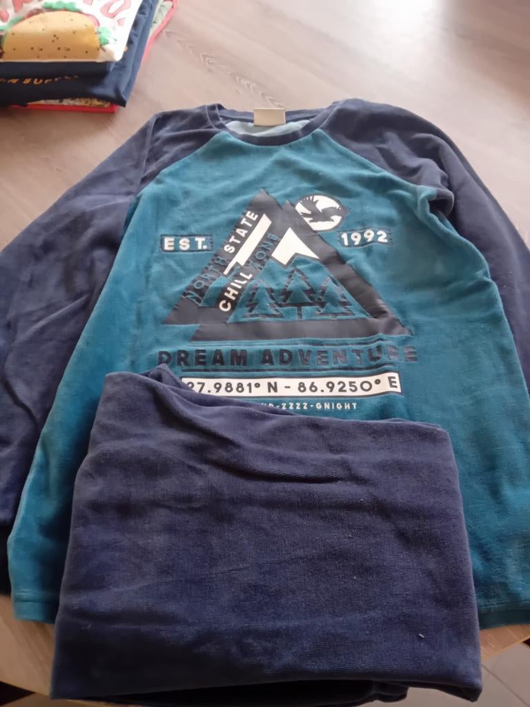 Winter pyjama 14 jaar, Kinderen en Baby's, Kinderkleding | Maat 164, Nacht- of Onderkleding, C&A, Ophalen of Verzenden, Zo goed als nieuw