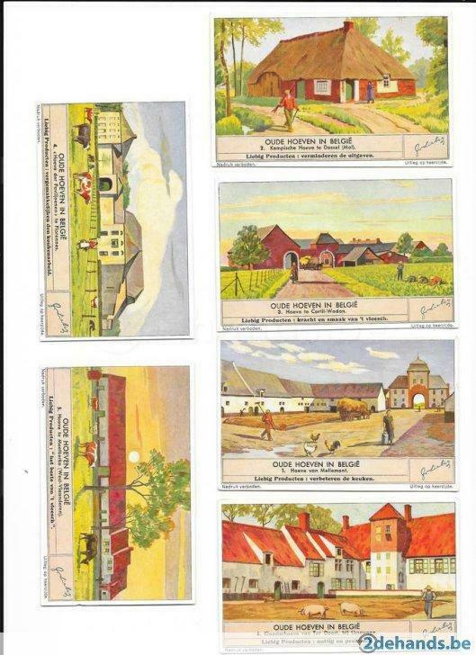 Liebig oude hoeven in België, Ophalen of Verzenden, Gebruikt