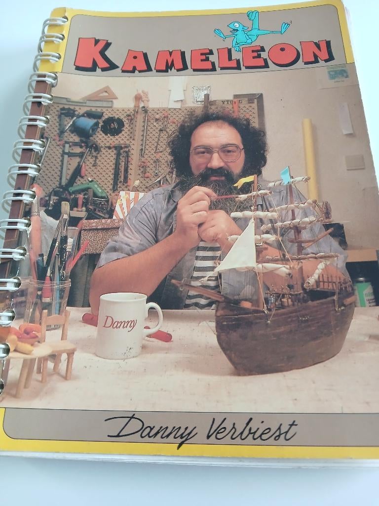 Kameleon Danny Verbiest (knutselboek), Ophalen of Verzenden, Gebruikt, Knutselwerk