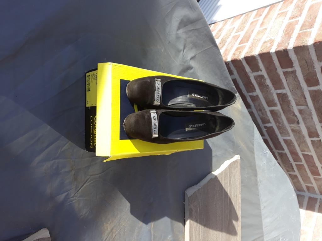 Lot van 9 paar Damesschoenen in maat 37, Chaussures à haut talons, Enlèvement, Porté, Noir
