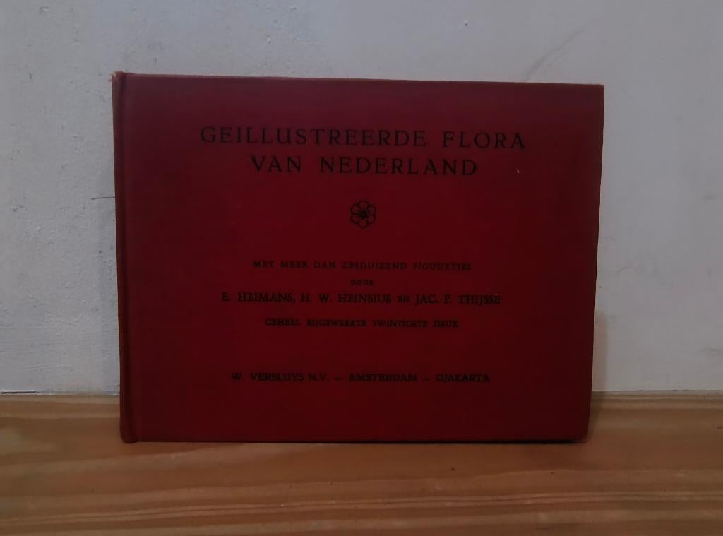 Geïllustreerde flora van Nederland, Livres, Nature, Utilisé, Enlèvement